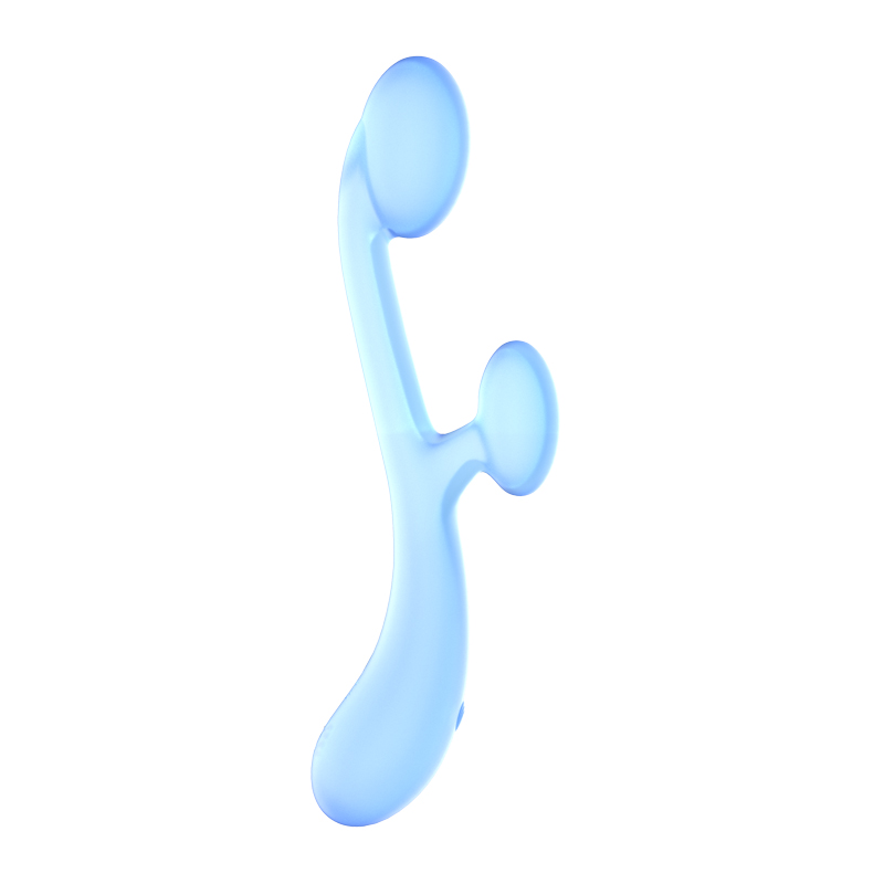 Dualcurve vibratorblå