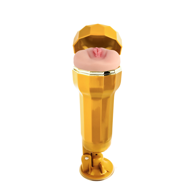 Gold Shell Jessie realistisk vagina cup