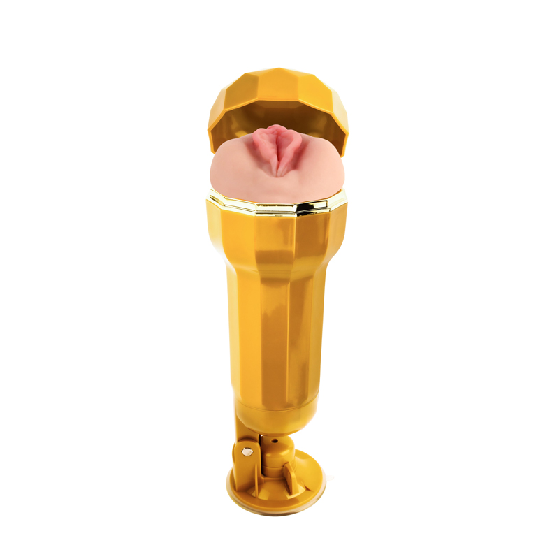 Guld shell shyla realistisk vagina cup