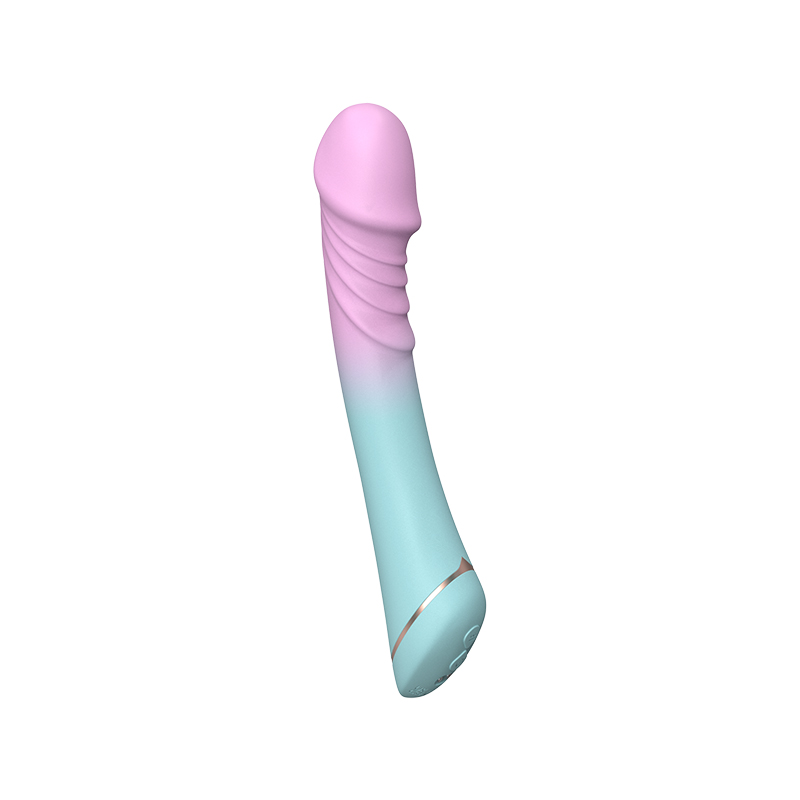 Gradient farvevibrator med dildohoved