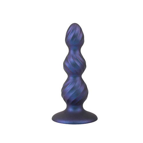 Metallisk Paint Wave Anal Plug