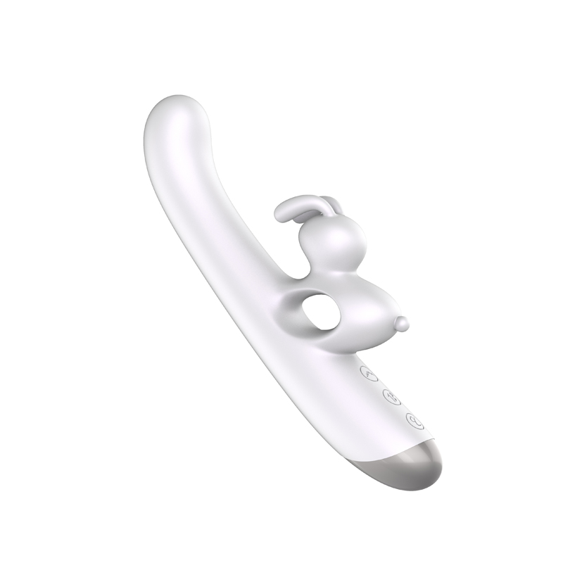 Kanin, der skyder strygende vibrator