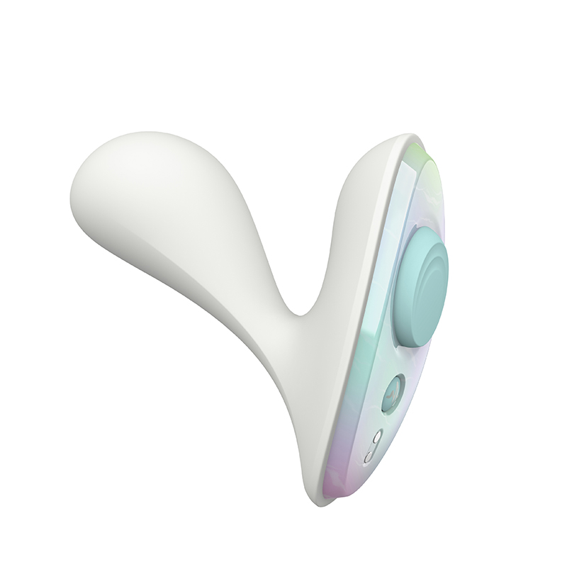 Bærbar g-spot tappende vibrator